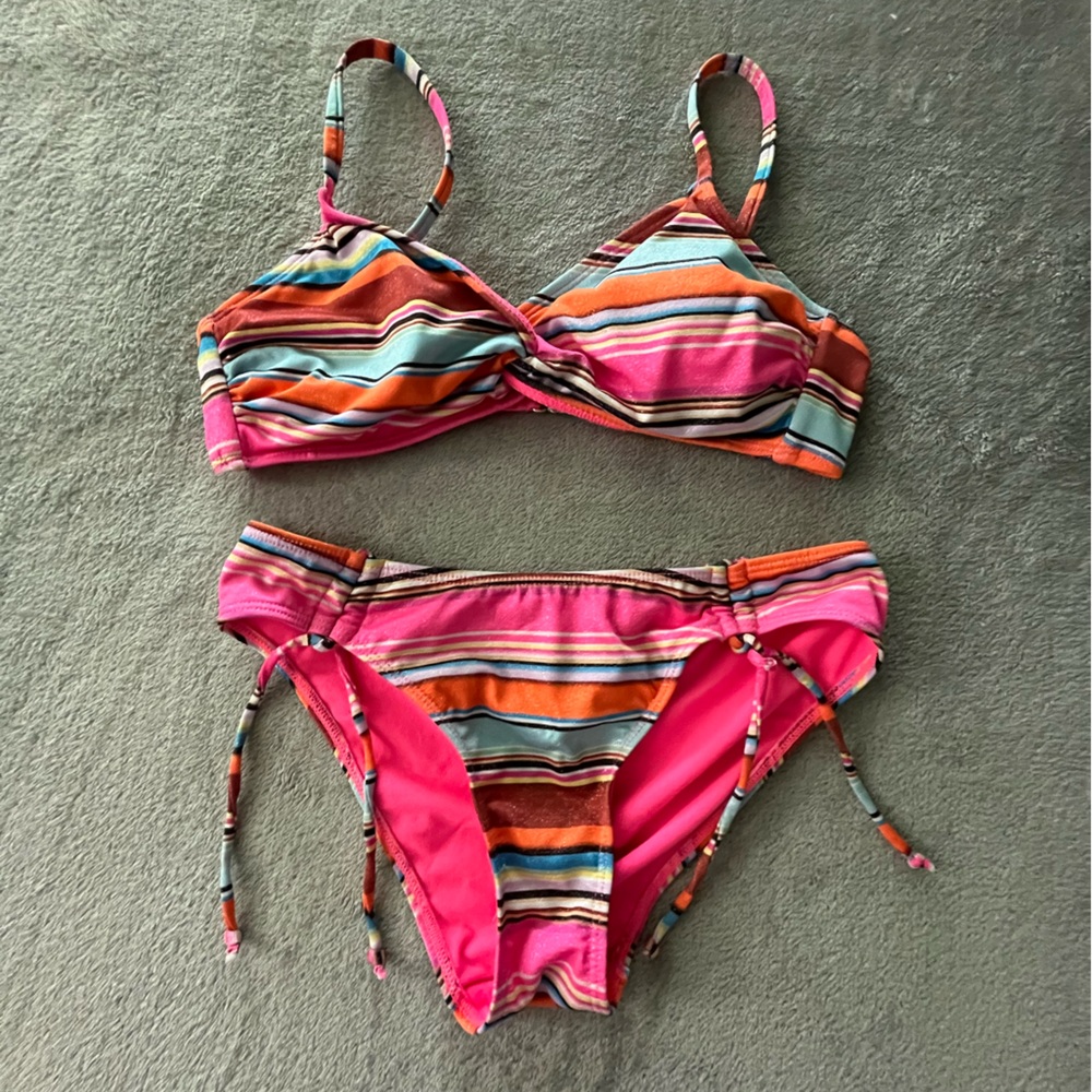 Multi Color Woman Swim Suit